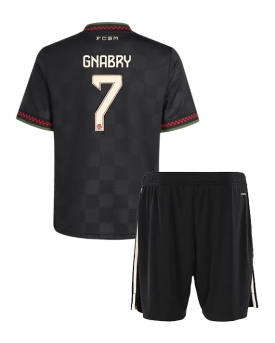 Bayern Munich Serge Gnabry #7 Maglia Gara Terza Repliche 2025-26 Bambino Maniche Corte Bayern Munich Serge Gnabry #7 Maglia Gara Terza Repliche 2025-26 Bambino Maniche Corte
